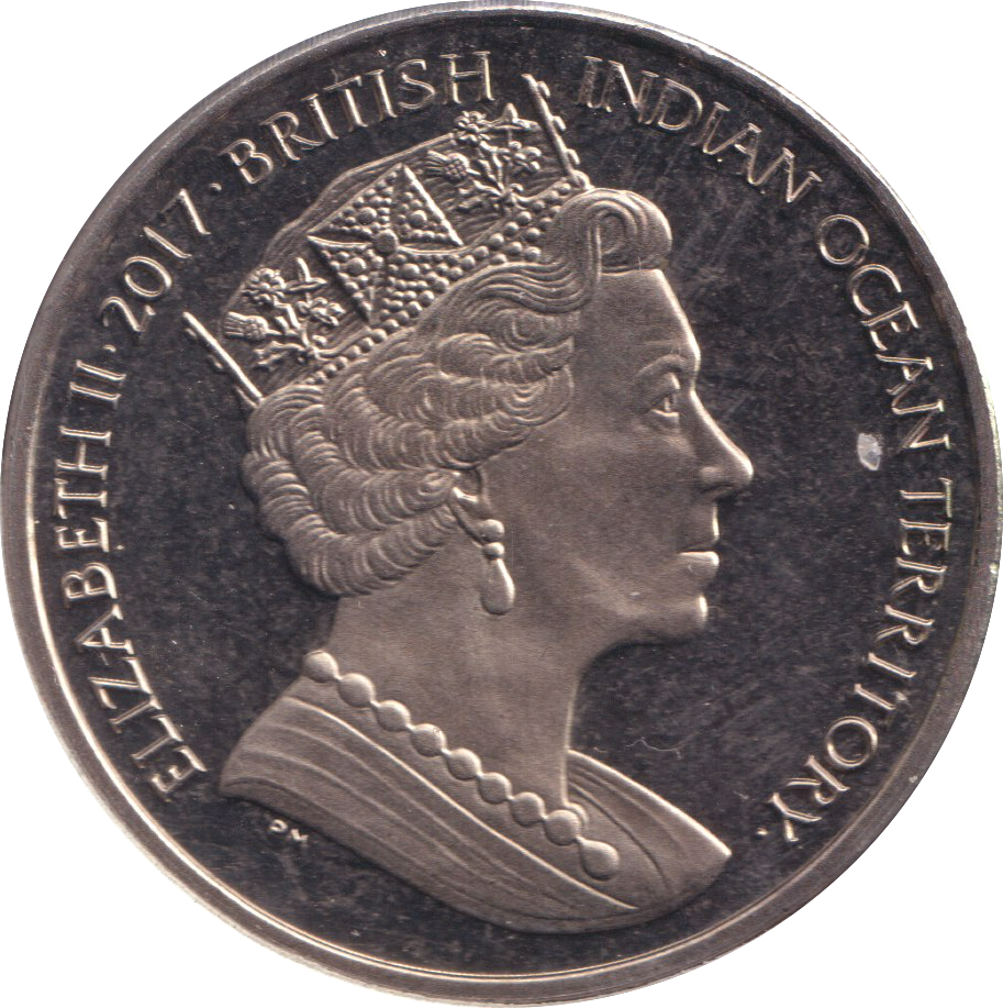 2017 HM QUEEN ELIZABETH II BRITISH INDIAN OCEAN TERRITORY