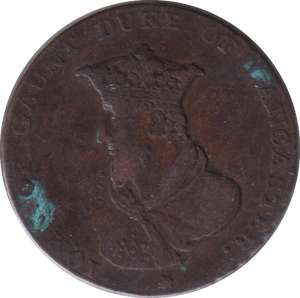 1794 HALFPENNY TOKEN LANCASTER