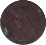 1794 HALFPENNY TOKEN LANCASTER