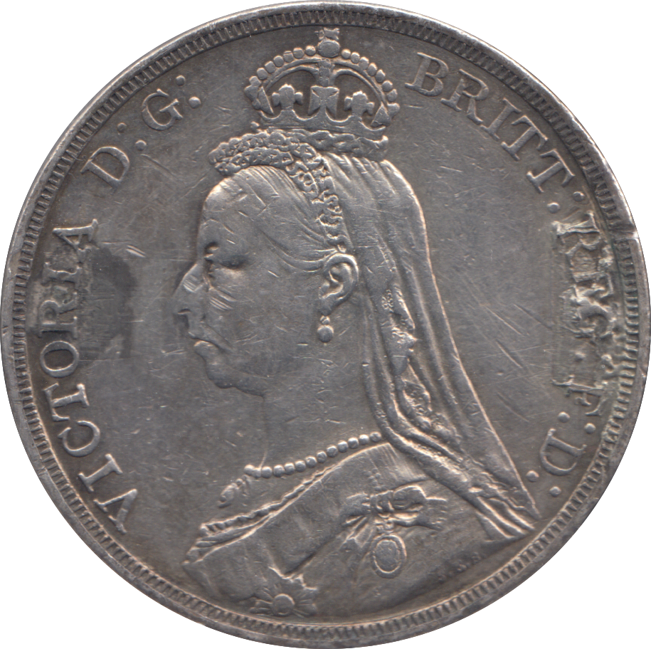 1887 ENAMELLED CROWN