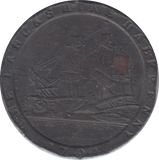 1794 LANCASTER HALFPENNY TOKEN