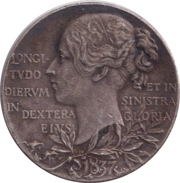 1837 SILVER DIAMOND JUBILEE MEDALLION