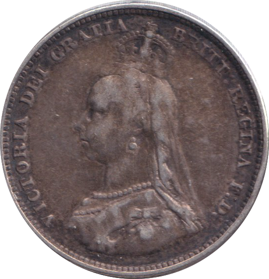1887 SHILLING ( GF )