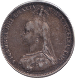 1887 SHILLING ( GF )