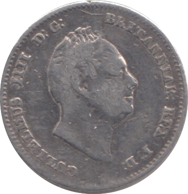 1836 FOUR PENCE ( GF )