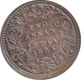 1883 TWO ANNAS INDIA