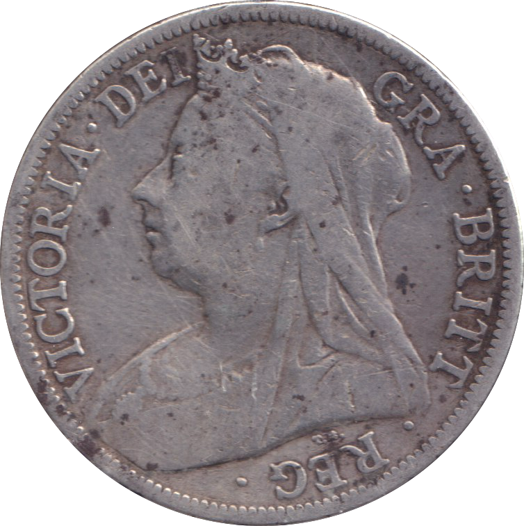 1899 HALFCROWN ( NF )