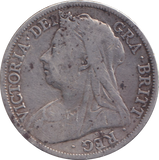 1899 HALFCROWN ( NF )