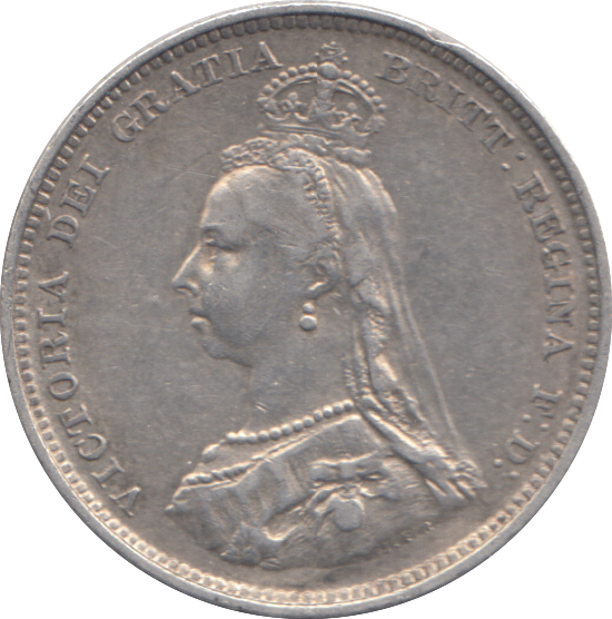 1888 SHILLING ( GF )