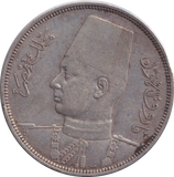 1939 SILVER 10 QIRSH EGYPT