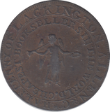 1794 LONDON HALFPENNY TOKEN