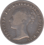 1845 THREEPENCE ( FINE )
