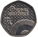 2016 50P SHAPED MEDALLION WELLINGTON 1936