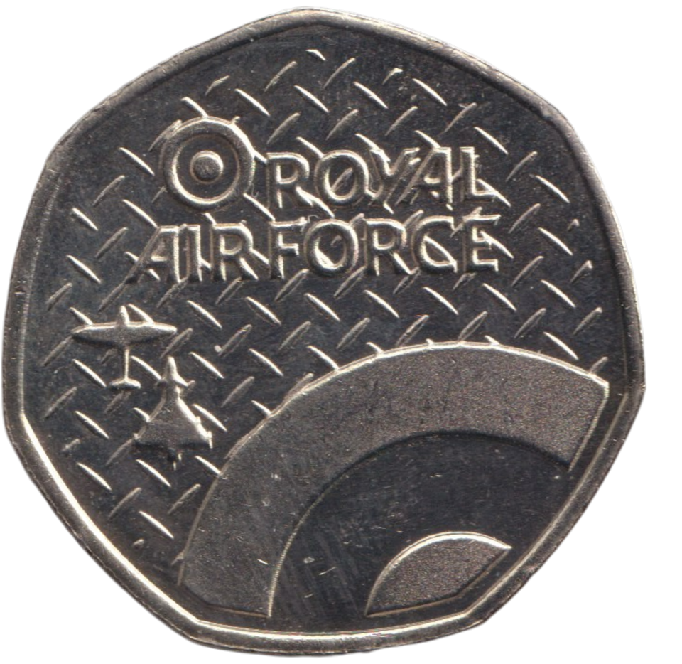 2016 50P SHAPED MEDALLION C47 DAKOTA 1941