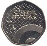 2016 50P SHAPED MEDALLION HUNTER F4 1951