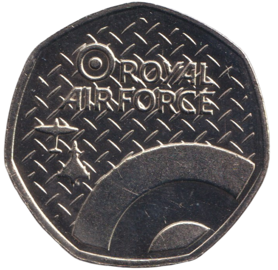 2016 50P SHAPED MEDALLION CAMEL 1916
