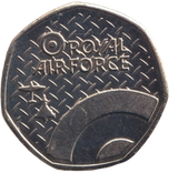 2016 50P SHAPED MEDALLION HORSA 1942