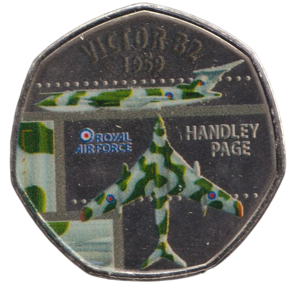 2016 50P SHAPED MEDALLION VICTOR B2