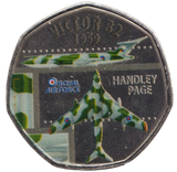 2016 50P SHAPED MEDALLION VICTOR B2