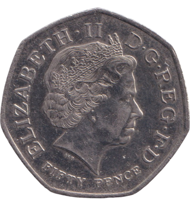 2009 50P KEW GARDENS CIRCULATED REF 8