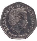 2009 50P KEW GARDENS CIRCULATED REF 8