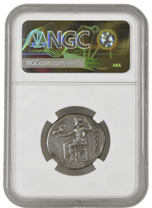 ALEXANDER III TETRADRACHM EARLY PROSTHUMOUS ISSUE STRIKE 5/5 SURFACE 2/5 - NGC SILVER COINS - Cambridgeshire Coins
