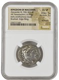 ALEXANDER III TETRADRACHM EARLY PROSTHUMOUS ISSUE STRIKE 5/5 SURFACE 2/5 - NGC SILVER COINS - Cambridgeshire Coins