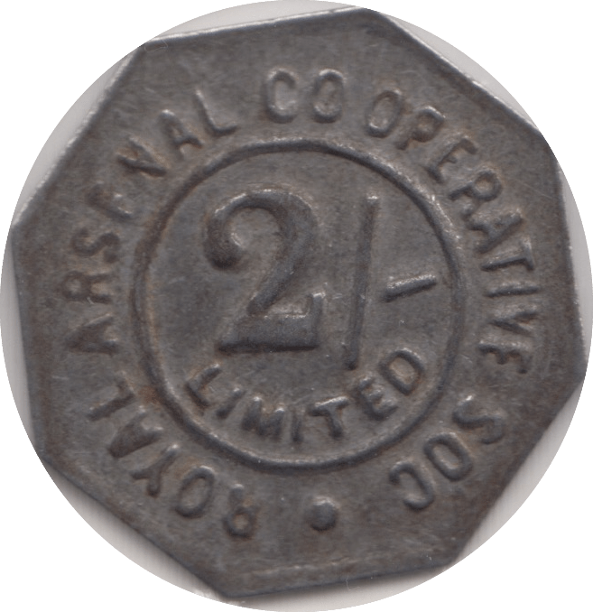ARSENAL COOPERATIVE SOCIETY LIMITED TOKEN - OTHER TOKENS - Cambridgeshire Coins