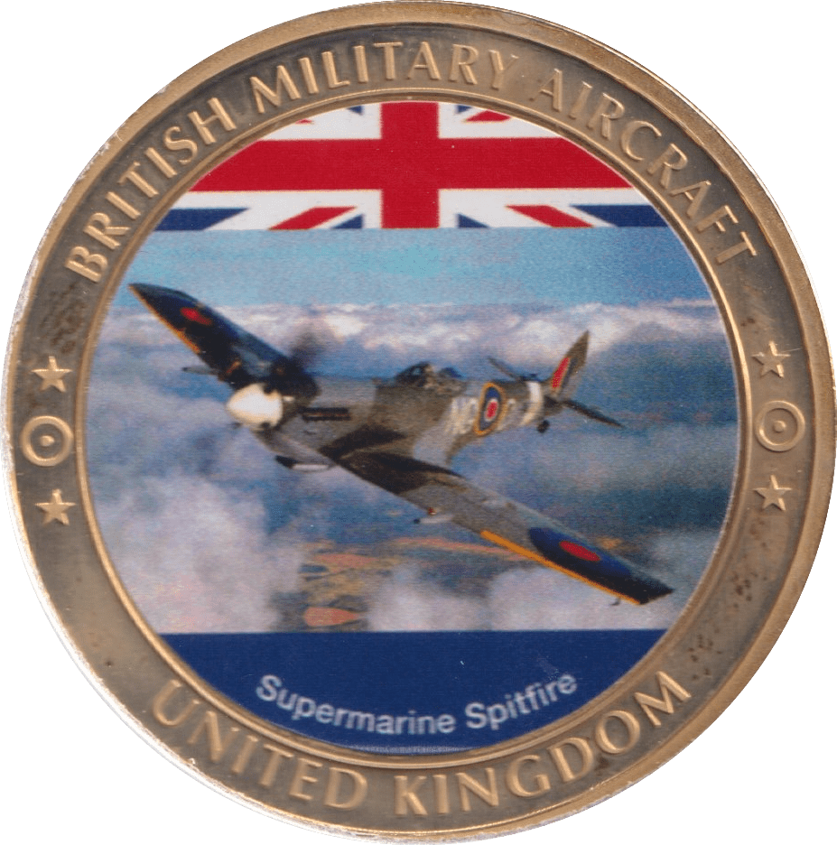 BRITISH MILITARY AIRCRAFT COIN F206 - WORLD COINS - Cambridgeshire Coins