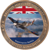 BRITISH MILITARY AIRCRAFT COIN F206 - WORLD COINS - Cambridgeshire Coins