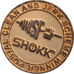 CLEAN AND JERK SCHEME COIN F209 - WORLD COINS - Cambridgeshire Coins