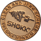 CLEAN AND JERK SCHEME COIN F209 - WORLD COINS - Cambridgeshire Coins