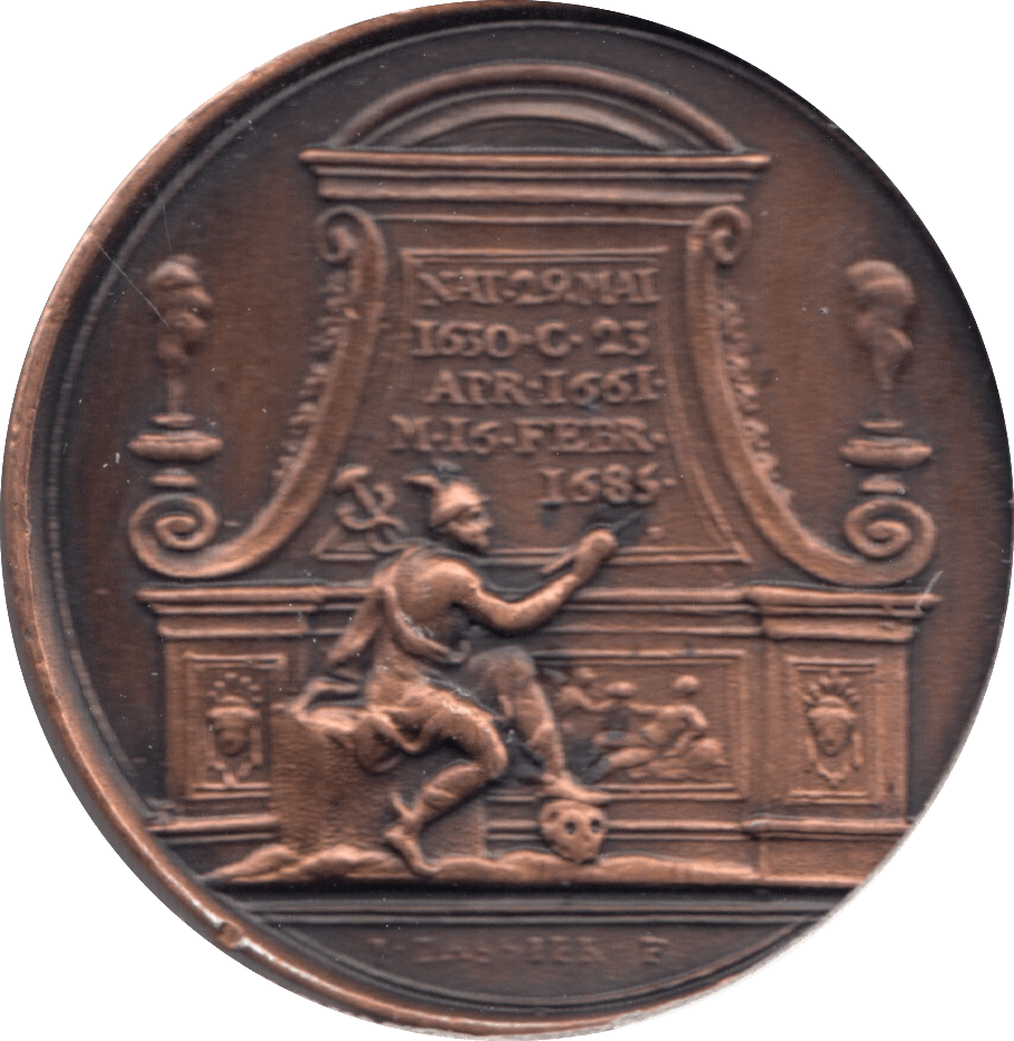 COIN BRONZE 23g MEDALLION CAROLUS II - MEDALS & MEDALLIONS - Cambridgeshire Coins