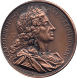 COIN BRONZE 23g MEDALLION CAROLUS II - MEDALS & MEDALLIONS - Cambridgeshire Coins