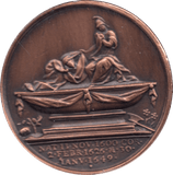 COIN BRONZE 23g MEDALLION CAROLUS I - MEDALS & MEDALLIONS - Cambridgeshire Coins