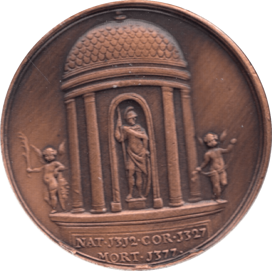 COIN BRONZE 23g MEDALLION EDOUARD III - MEDALS & MEDALLIONS - Cambridgeshire Coins