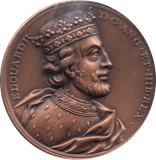 COIN BRONZE 23g MEDALLION EDOUARD II - MEDALS & MEDALLIONS - Cambridgeshire Coins
