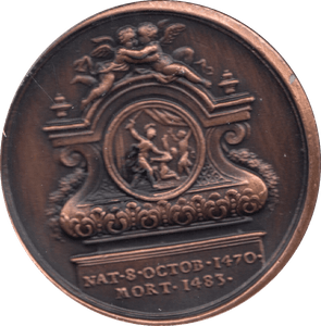 COIN BRONZE 23g MEDALLION EDOUARD V - MEDALS & MEDALLIONS - Cambridgeshire Coins