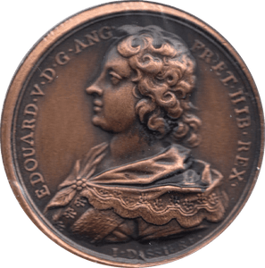 COIN BRONZE 23g MEDALLION EDOUARD V - MEDALS & MEDALLIONS - Cambridgeshire Coins