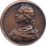 COIN BRONZE 23g MEDALLION EDOUARD V - MEDALS & MEDALLIONS - Cambridgeshire Coins