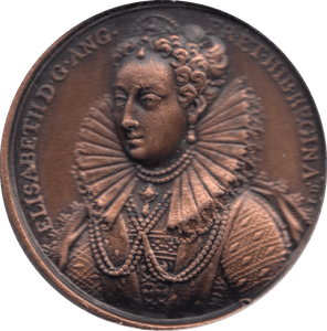 COIN BRONZE 23g MEDALLION ELISABETH - MEDALS & MEDALLIONS - Cambridgeshire Coins