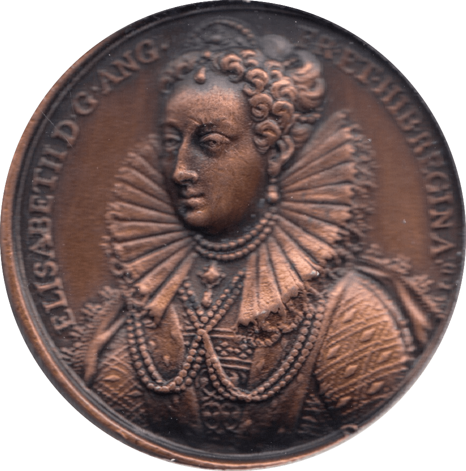 COIN BRONZE 23g MEDALLION ELISABETH - MEDALS & MEDALLIONS - Cambridgeshire Coins