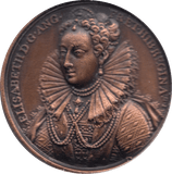 COIN BRONZE 23g MEDALLION ELISABETH - MEDALS & MEDALLIONS - Cambridgeshire Coins