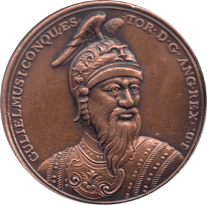 COIN BRONZE 23g MEDALLION GULIELMUS I - MEDALS & MEDALLIONS - Cambridgeshire Coins