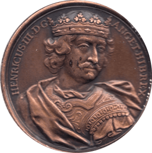 COIN BRONZE 23g MEDALLION HENRICUS III - MEDALS & MEDALLIONS - Cambridgeshire Coins