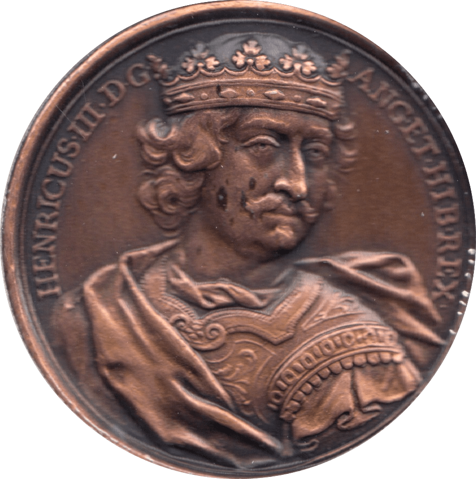 COIN BRONZE 23g MEDALLION HENRICUS III - MEDALS & MEDALLIONS - Cambridgeshire Coins
