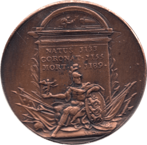 COIN BRONZE 23g MEDALLION HENRICUS II - MEDALS & MEDALLIONS - Cambridgeshire Coins