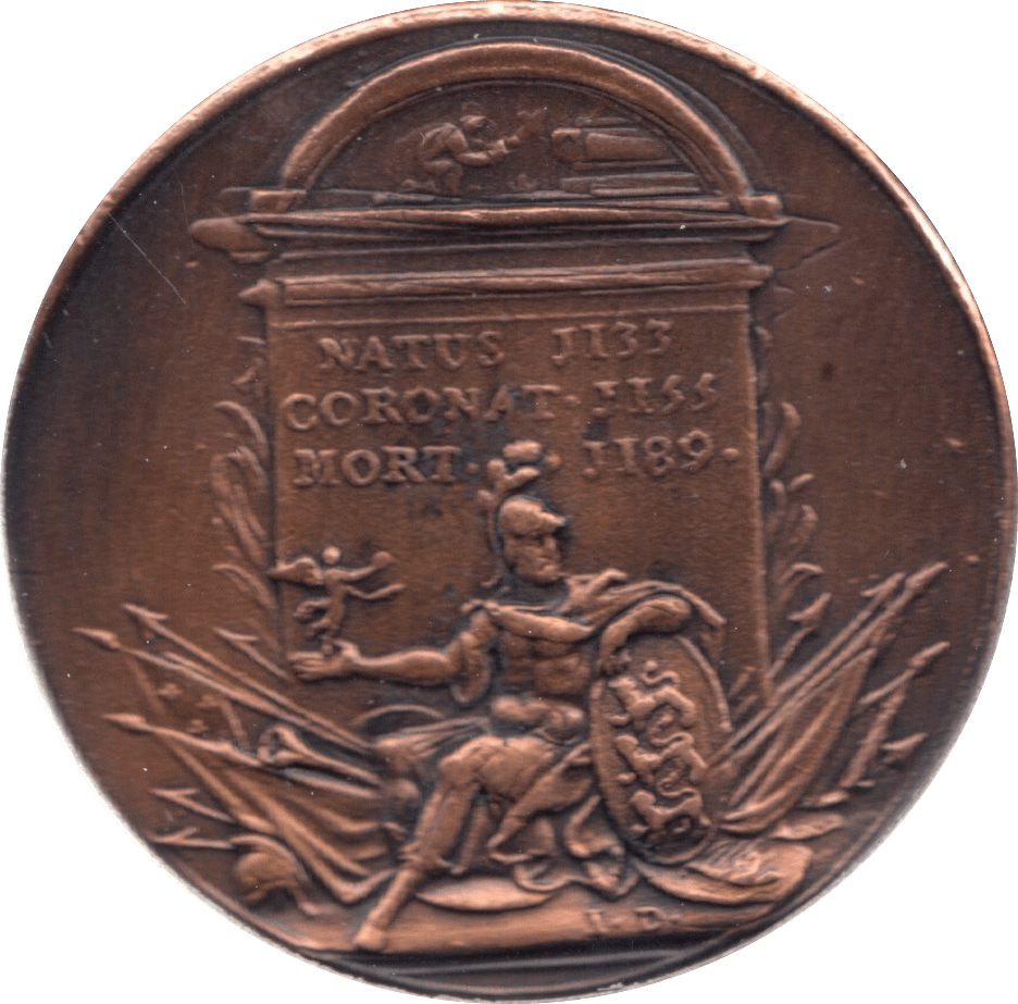 COIN BRONZE 23g MEDALLION HENRICUS II - MEDALS & MEDALLIONS - Cambridgeshire Coins