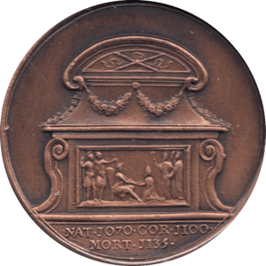 COIN BRONZE 23g MEDALLION HENRICUS I - MEDALS & MEDALLIONS - Cambridgeshire Coins