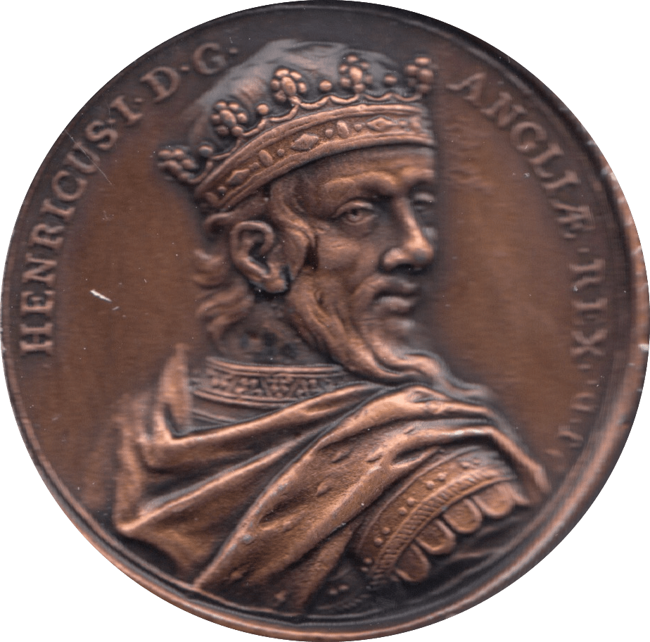 COIN BRONZE 23g MEDALLION HENRICUS I - MEDALS & MEDALLIONS - Cambridgeshire Coins
